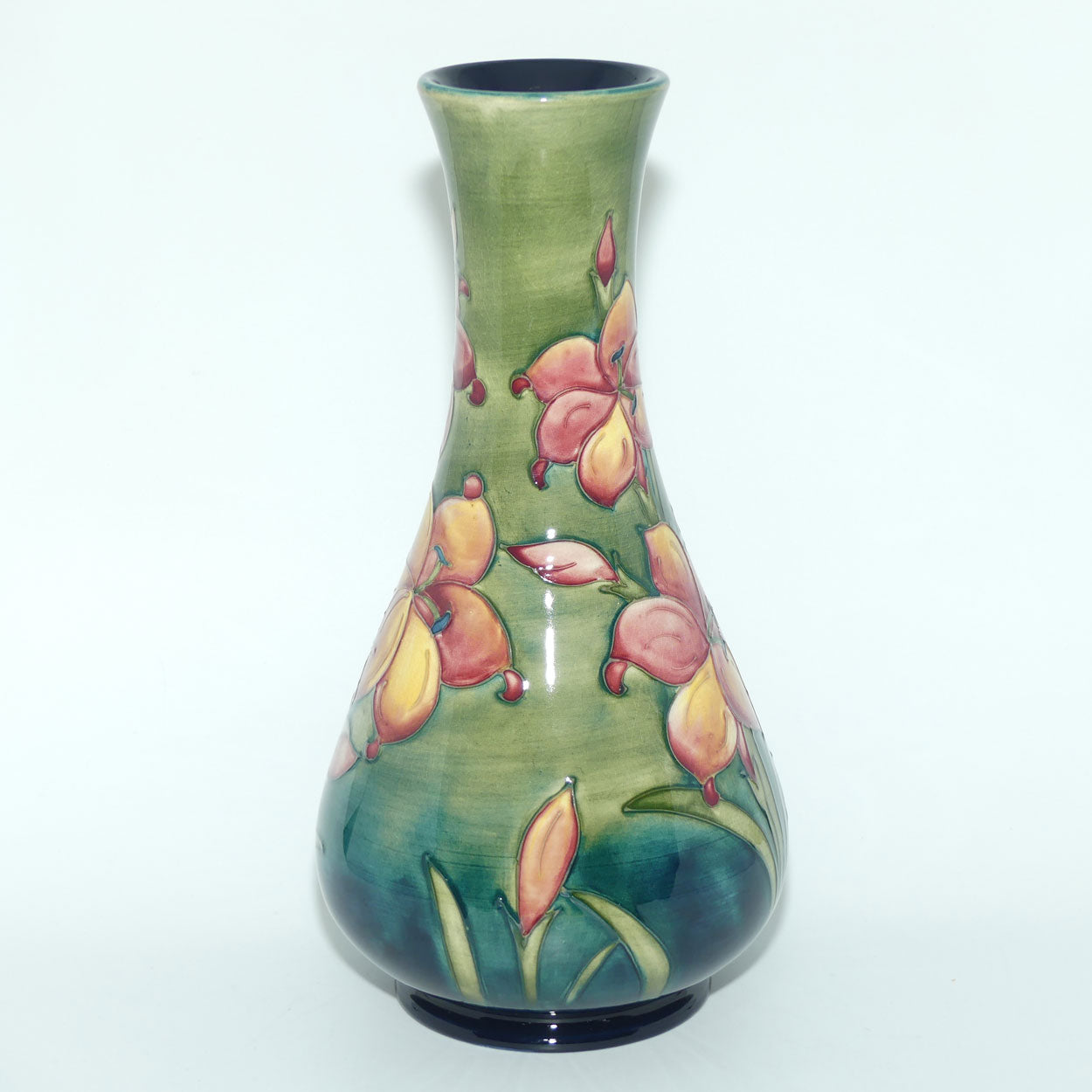Walter Moorcroft Freesia  (Green) large vase