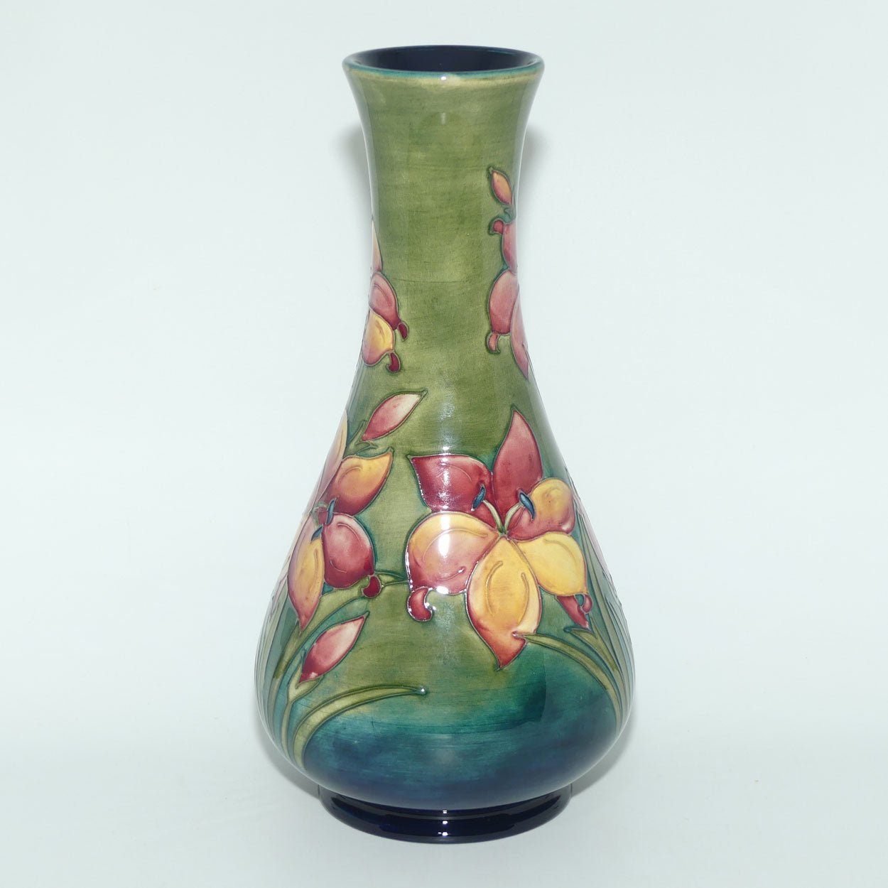Walter Moorcroft Freesia  (Green) large vase