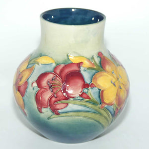 Walter Moorcroft Freesia (Pale Wash) squat vase