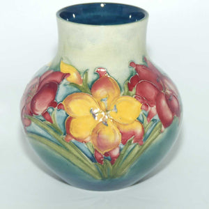 Walter Moorcroft Freesia (Pale Wash) squat vase