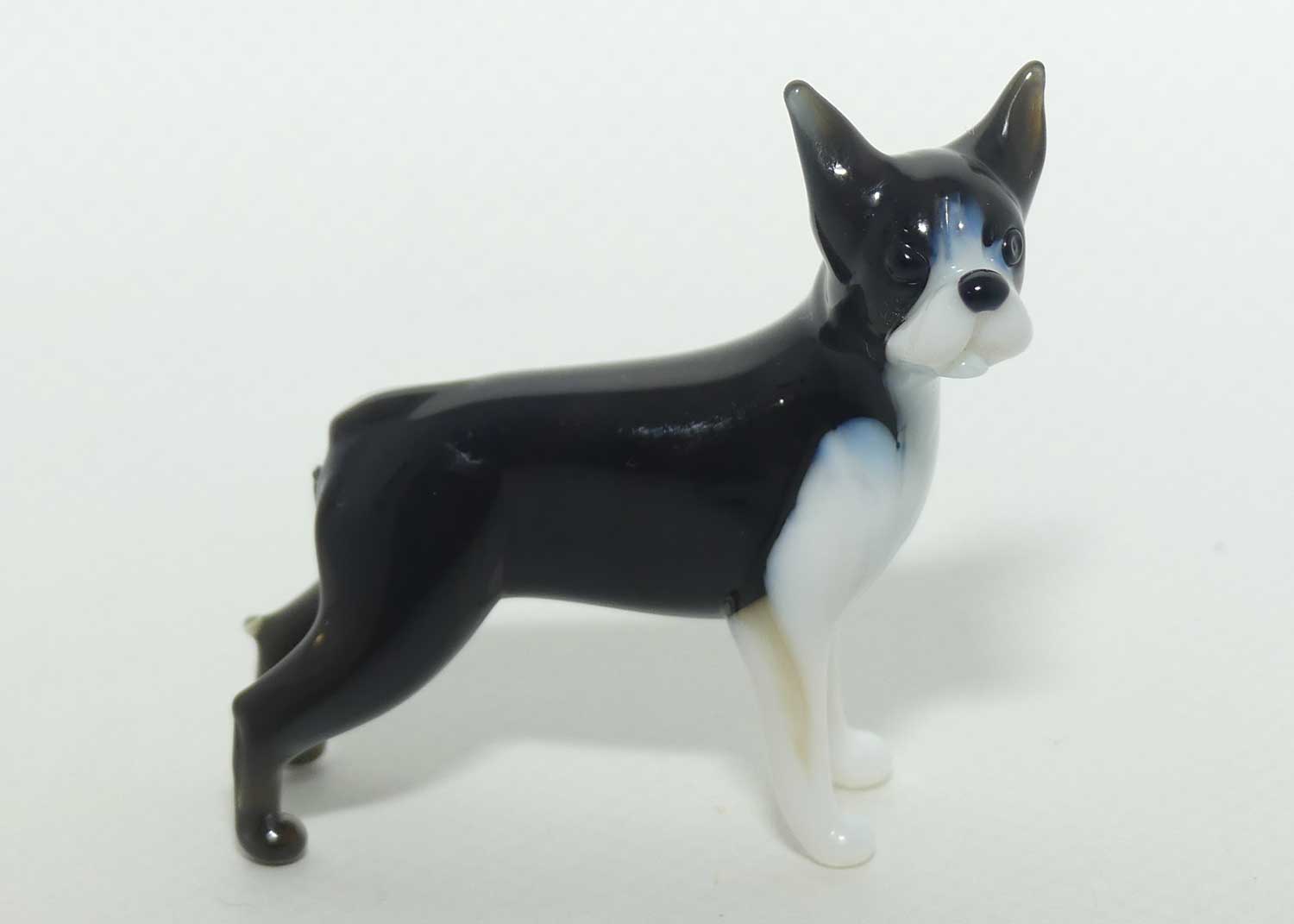 Fine quality Russian Lampwork Glass French Bulldog