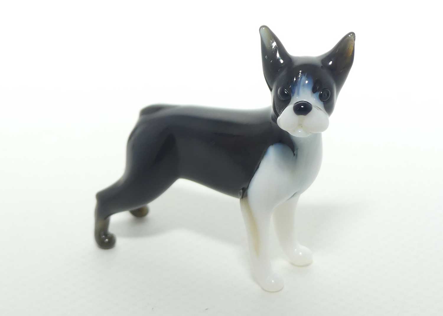 Fine quality Russian Lampwork Glass French Bulldog