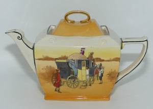 Royal Doulton Coaching Days Friar shape tea pot D2716