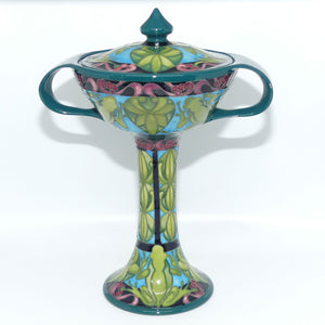 Moorcroft Pottery Bonbonierre | Frog March 28/10 | Ltd Ed