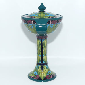 Moorcroft Pottery Bonbonierre | Frog March 28/10 | Ltd Ed