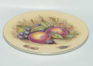 Aynsley Fruit Orchard Gold plate D Jones