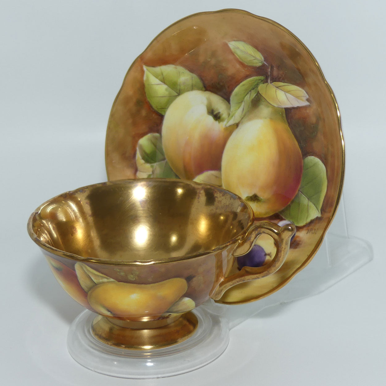 Coalport Hand Painted Fruit tea duo #3 | Harnett & Pass