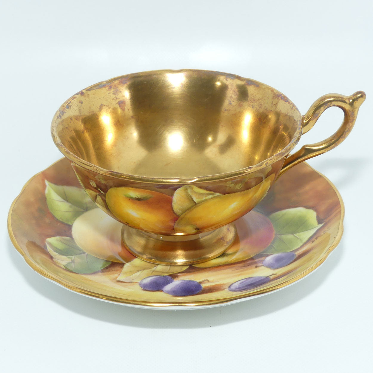 Coalport Hand Painted Fruit tea duo #3 | Harnett & Pass