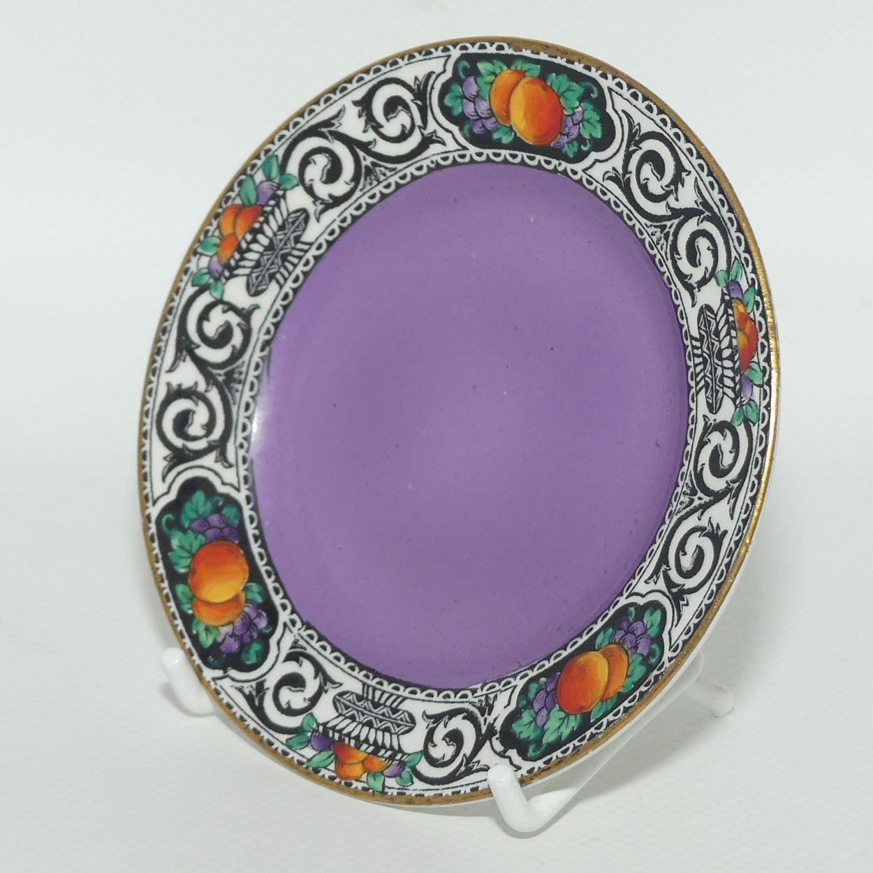 Maling Fruit Garland with Mauve small tray | Pattern 4005