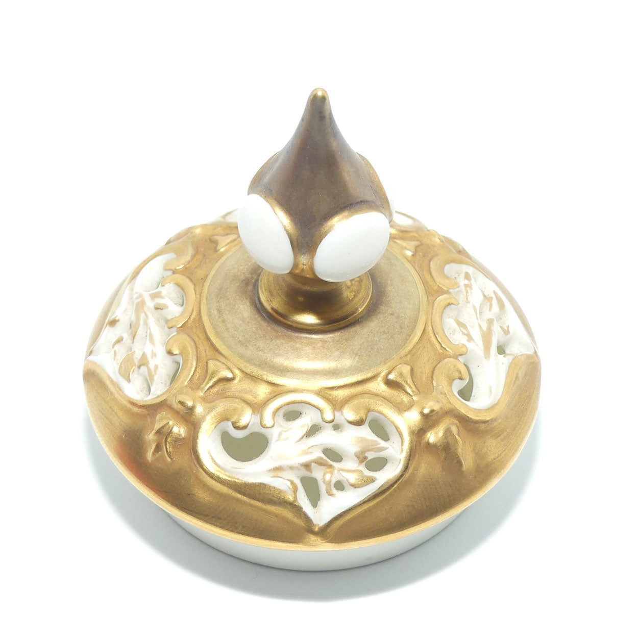 Royal Worcester hand painted fruit potpourri | 291 Shape | J Skerrett