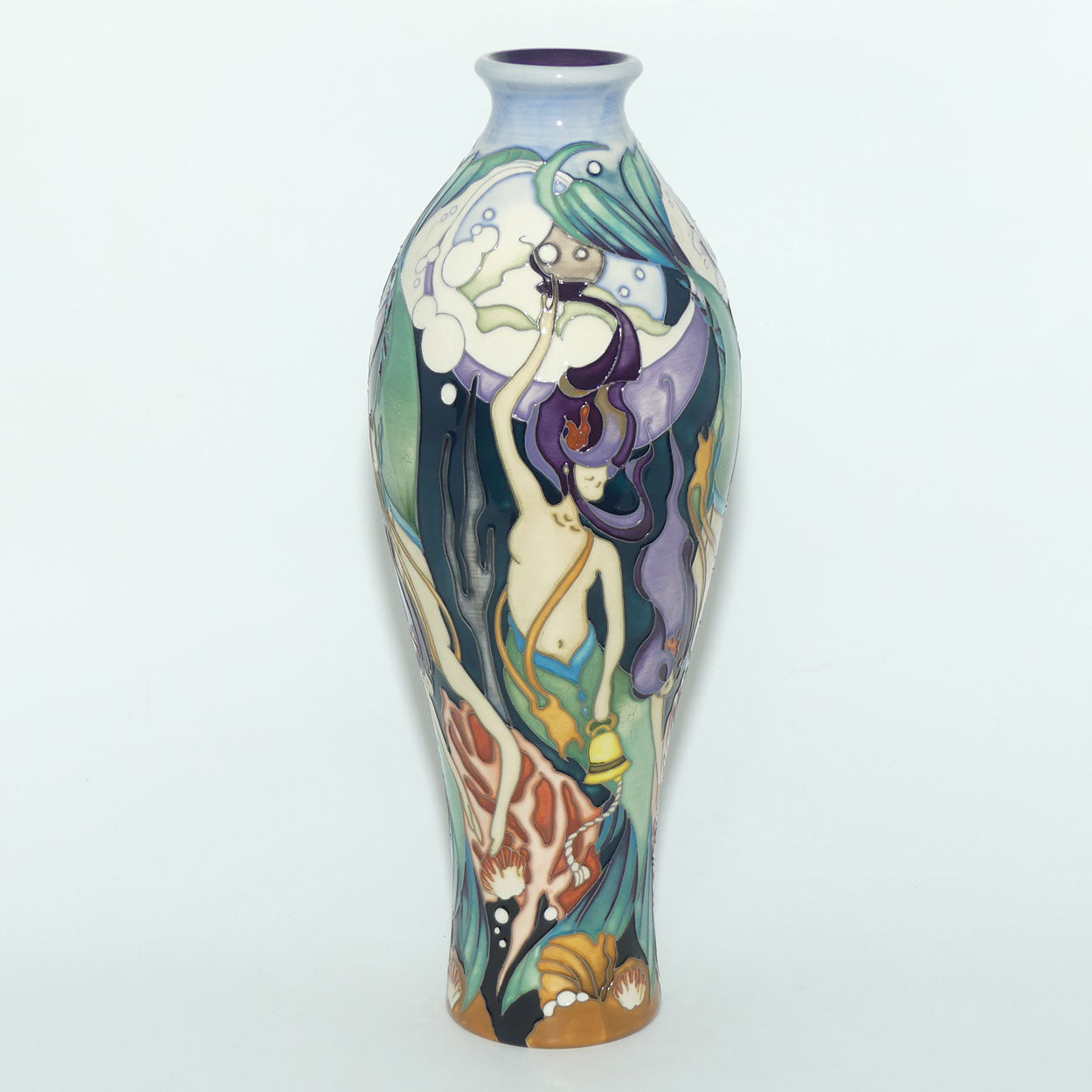 Moorcroft Full Fathom Five 42/12 vase |LE 22/30
