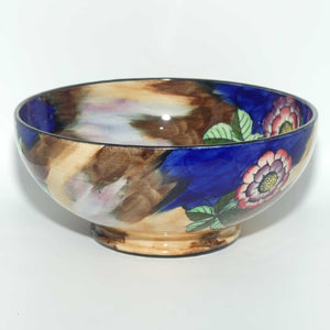 H & K Tunstall Hand Painted Gaiety bowl signed R Grocott