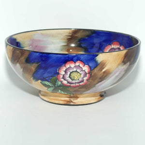 H & K Tunstall Hand Painted Gaiety bowl signed R Grocott