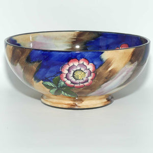 H & K Tunstall Hand Painted Gaiety bowl signed R Grocott