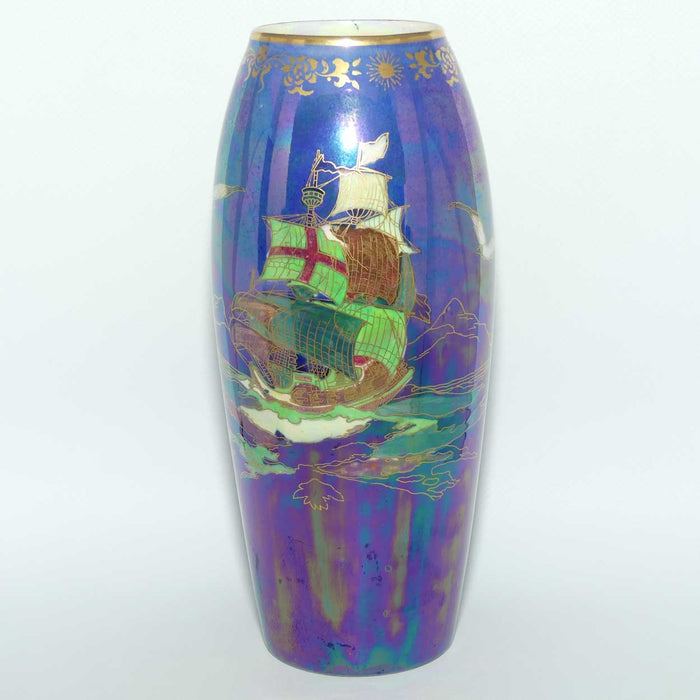 Devon Lustrine Fieldings Galleon vase