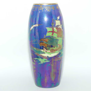 Devon Lustrine Fieldings Galleon vase