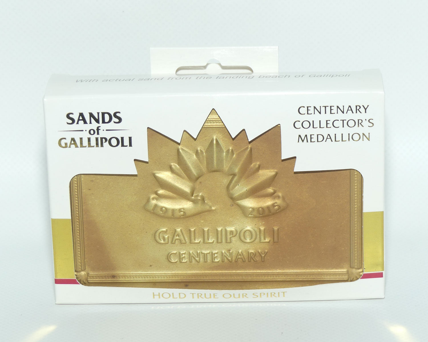 Sands of Gallipoli Centenary Collectors Medallion 1915 - 2015 set