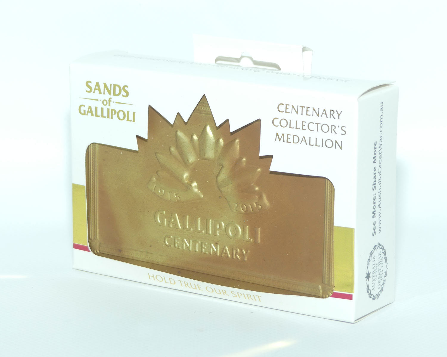 Sands of Gallipoli Centenary Collectors Medallion 1915 - 2015 set