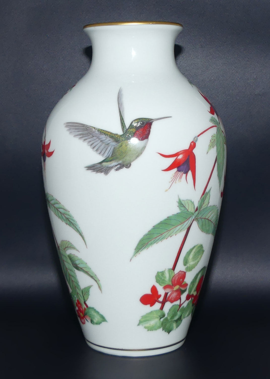 Franklin Porcelain | The Garden Bird vase by Basil Ede