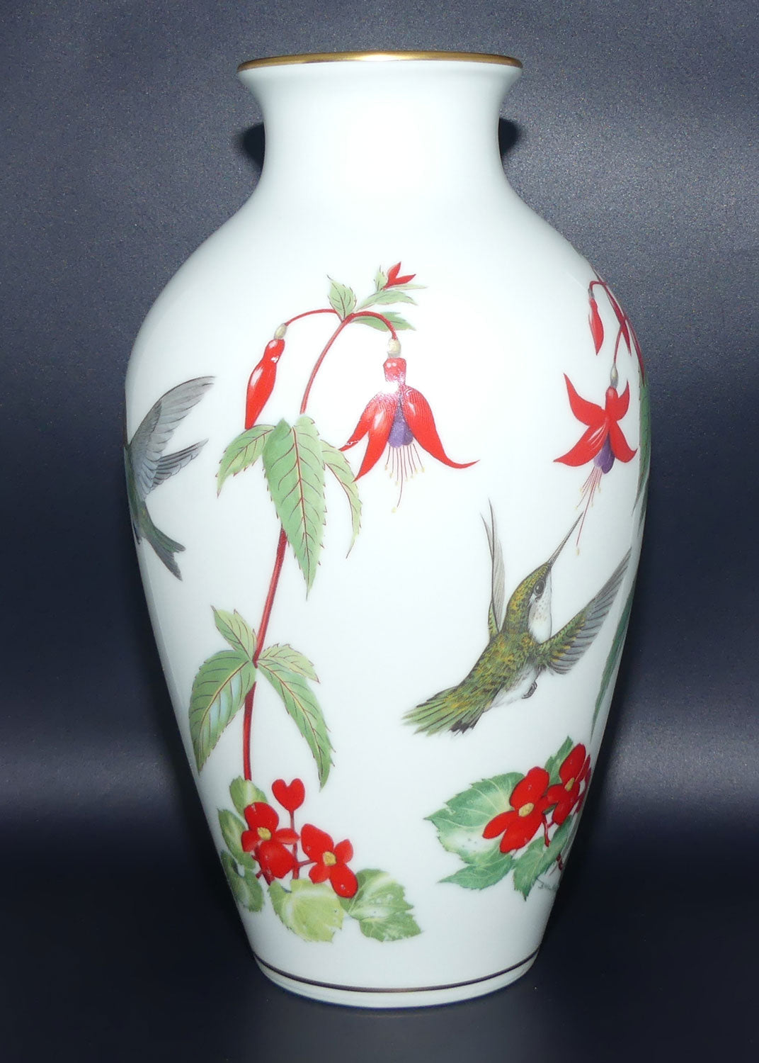 Franklin Porcelain | The Garden Bird vase by Basil Ede