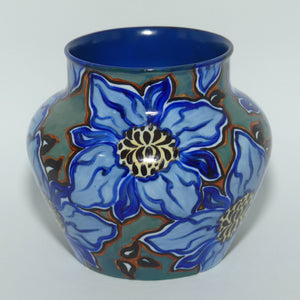 Carlton Ware Art Deco Handcraft vase | Gentian pattern 3358