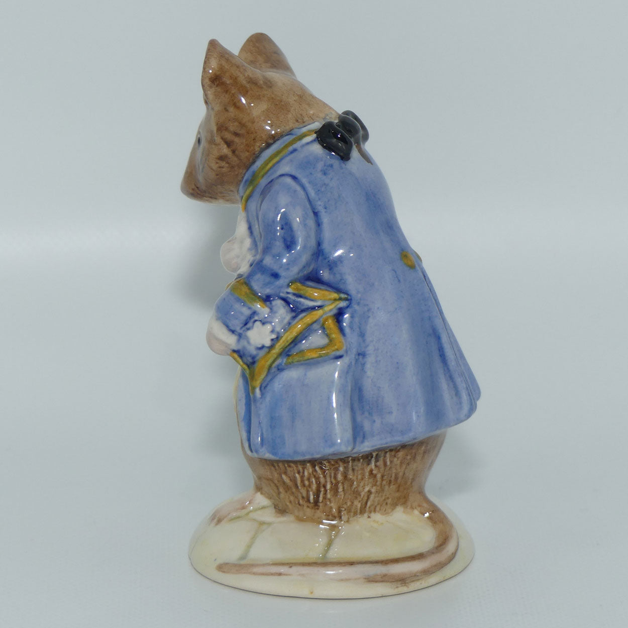 Royal Albert Beatrix Potter Gentleman Mouse Made a Bow | BP6a