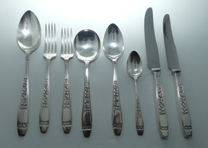 Geo Ellis Sheffield EPNS silver plated cutlery set for 6 people | 43 pieces