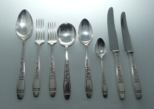 Geo Ellis Sheffield EPNS silver plated cutlery set for 6 people | 43 pieces