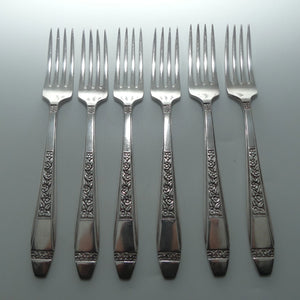 Geo Ellis Sheffield EPNS silver plated cutlery set for 6 people | 43 pieces