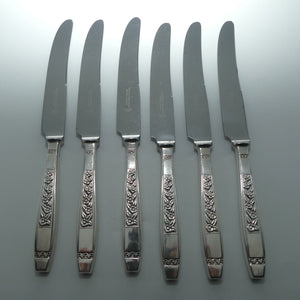 Geo Ellis Sheffield EPNS silver plated cutlery set for 6 people | 43 pieces