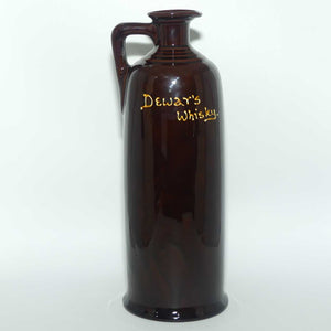 Royal Doulton Kingsware tall cylindrical George the Guard flask | DEWARS