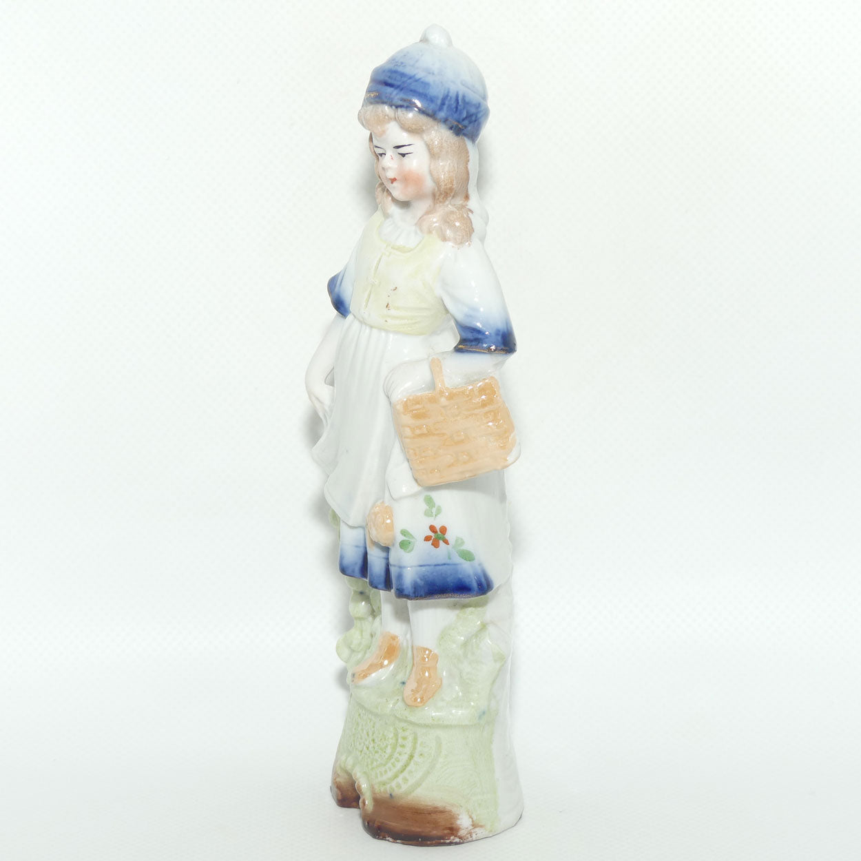 German Glazed Girl figurine c.1900 | Numbered 5953