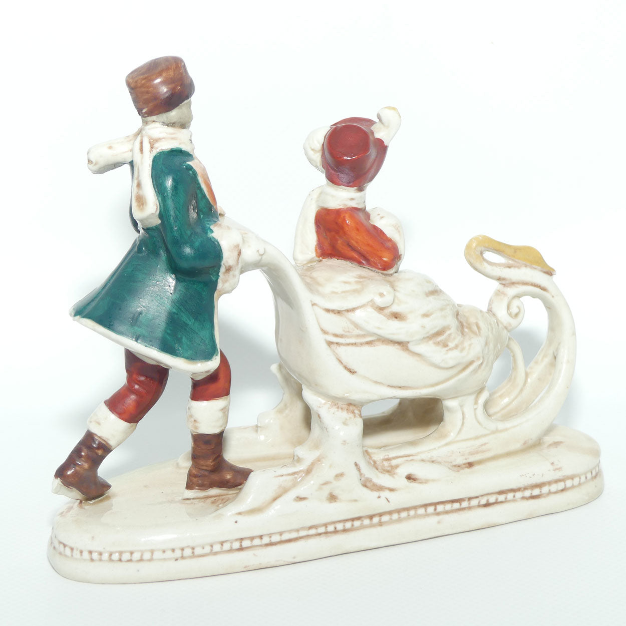 Grafenthal Germany figure | Christmas Sled | Christmas Sleigh | Model 20963