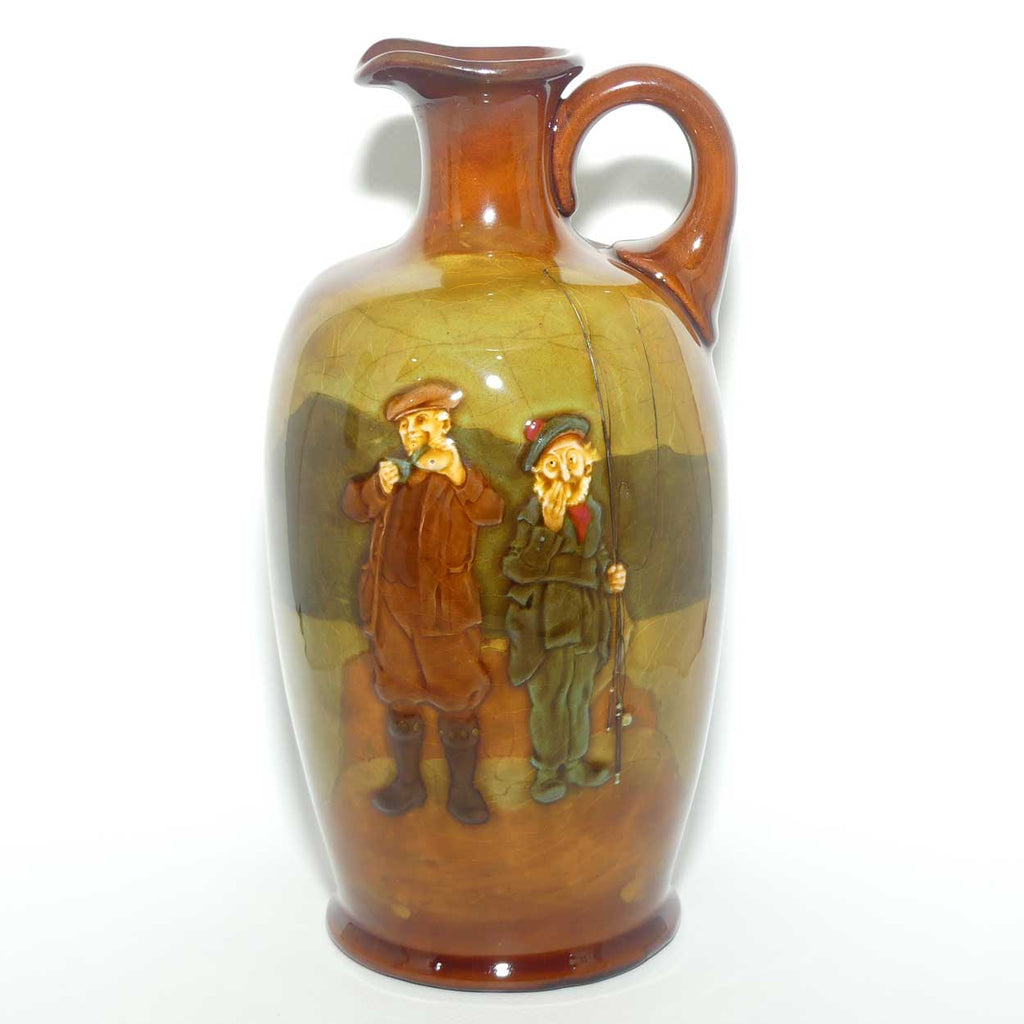 Royal Doulton Kingsware Gillie and the Fisherman flask | BL Scotch Whisky