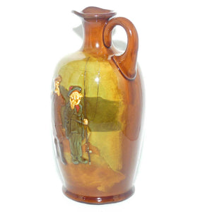 Royal Doulton Kingsware Gillie and the Fisherman flask | BL Scotch Whisky