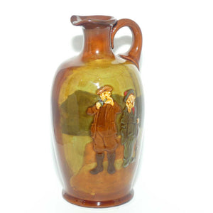 Royal Doulton Kingsware Gillie and the Fisherman flask | BL Scotch Whisky