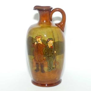 Royal Doulton Kingsware Gillie and the Fisherman flask | BL Scotch Whisky