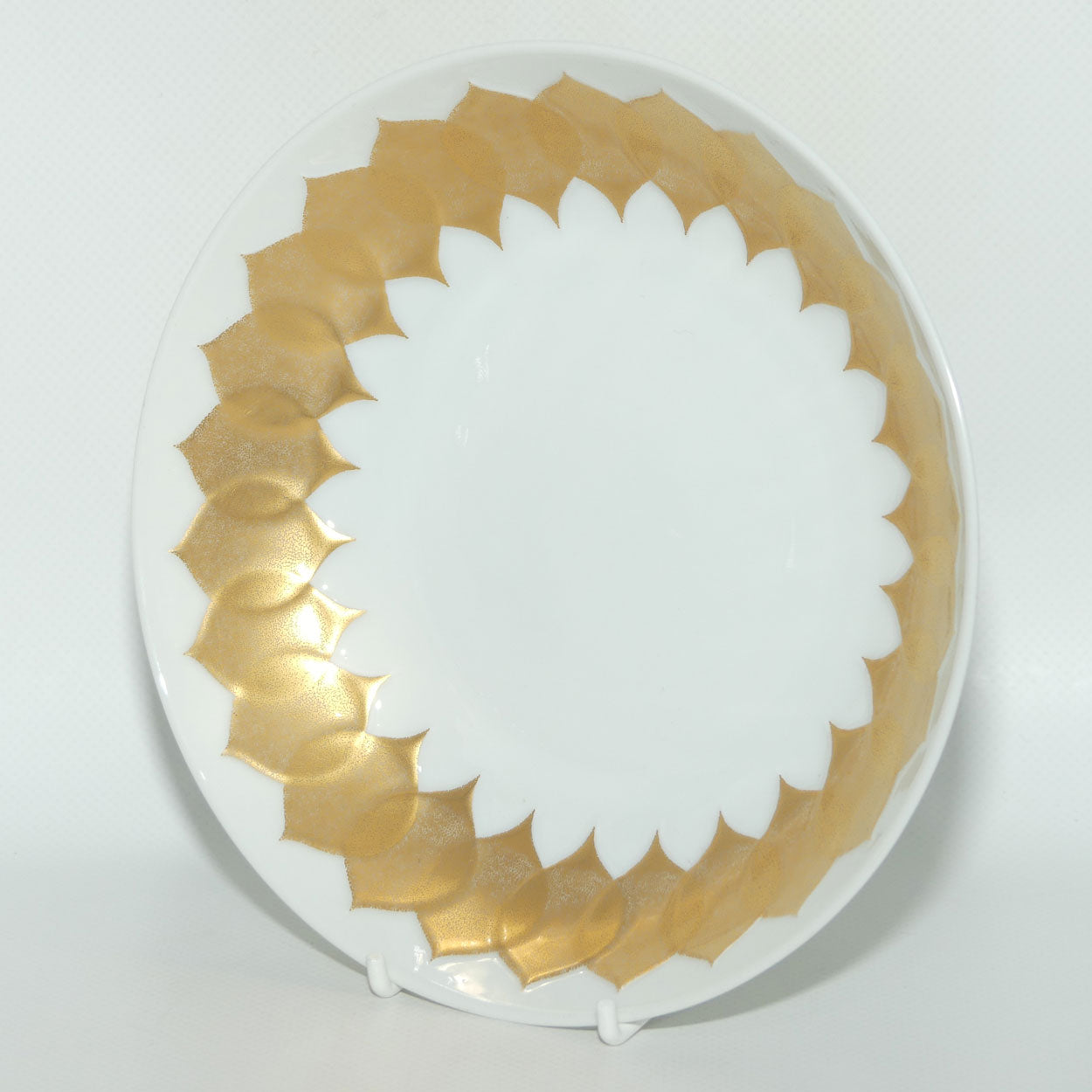 Rosenthal Bjorn Wiinblad | Studio Line Form Golden Lotus pattern bowl | 18.2cm diam