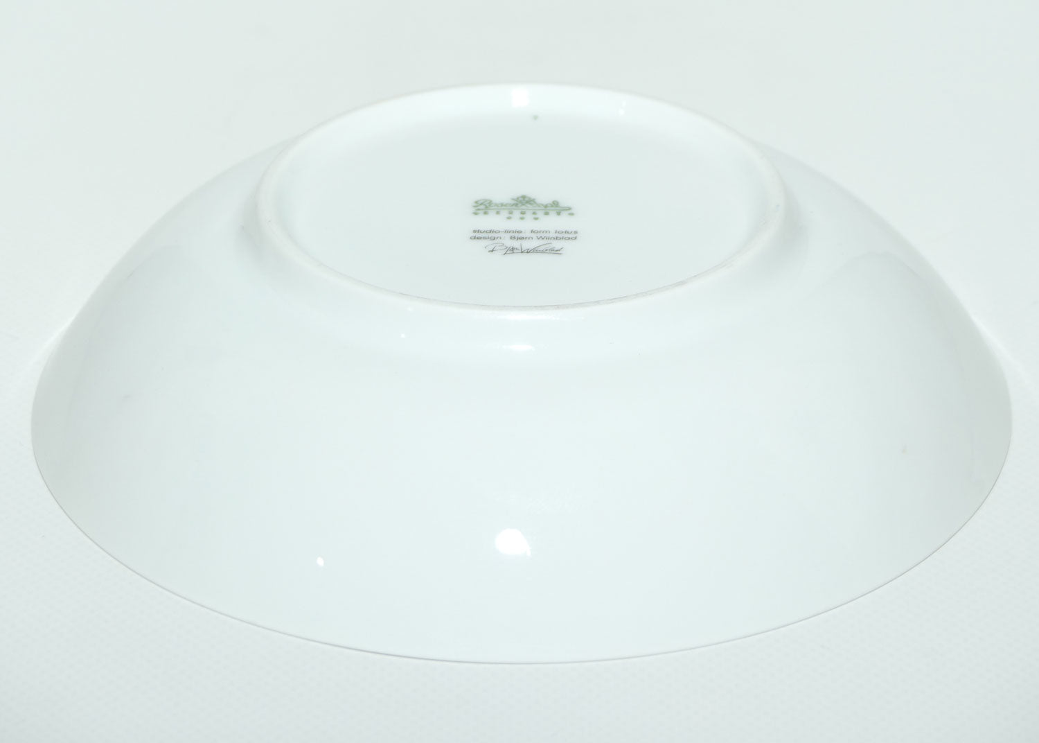 Rosenthal Bjorn Wiinblad | Studio Line Form Golden Lotus pattern bowl | 18.2cm diam