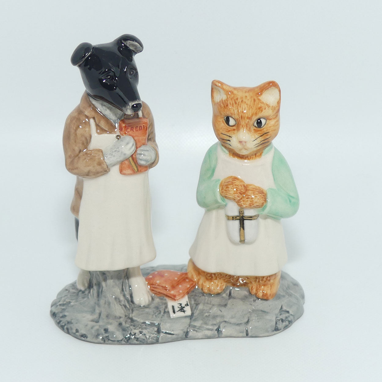 Beswick Beatrix Potter Ginger and Pickles tableau 