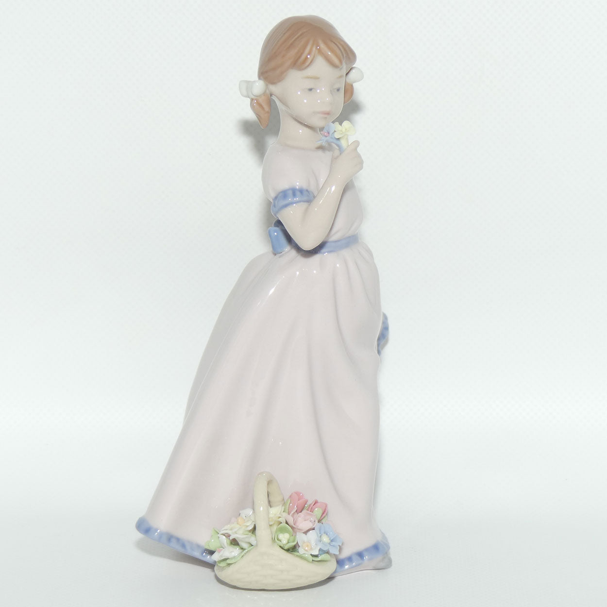 ADORA Cosmos Fine Porcelain | Girl With Flowers Figurine