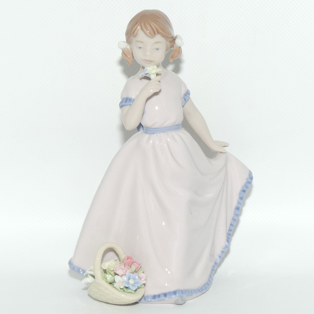 ADORA Cosmos Fine Porcelain | Girl With Flowers Figurine