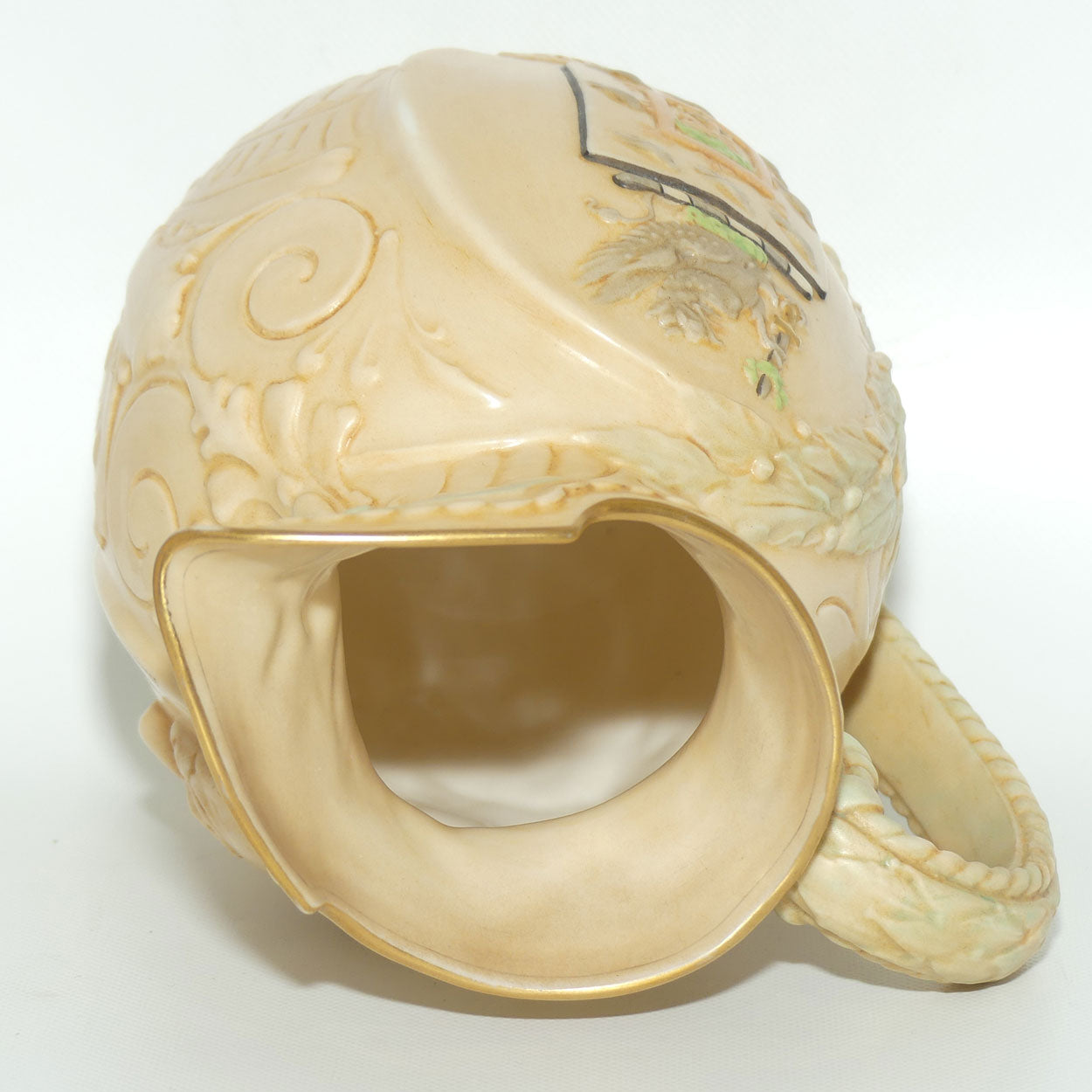 Doulton Burslem Vellum Ware jug William Ewart Gladstone