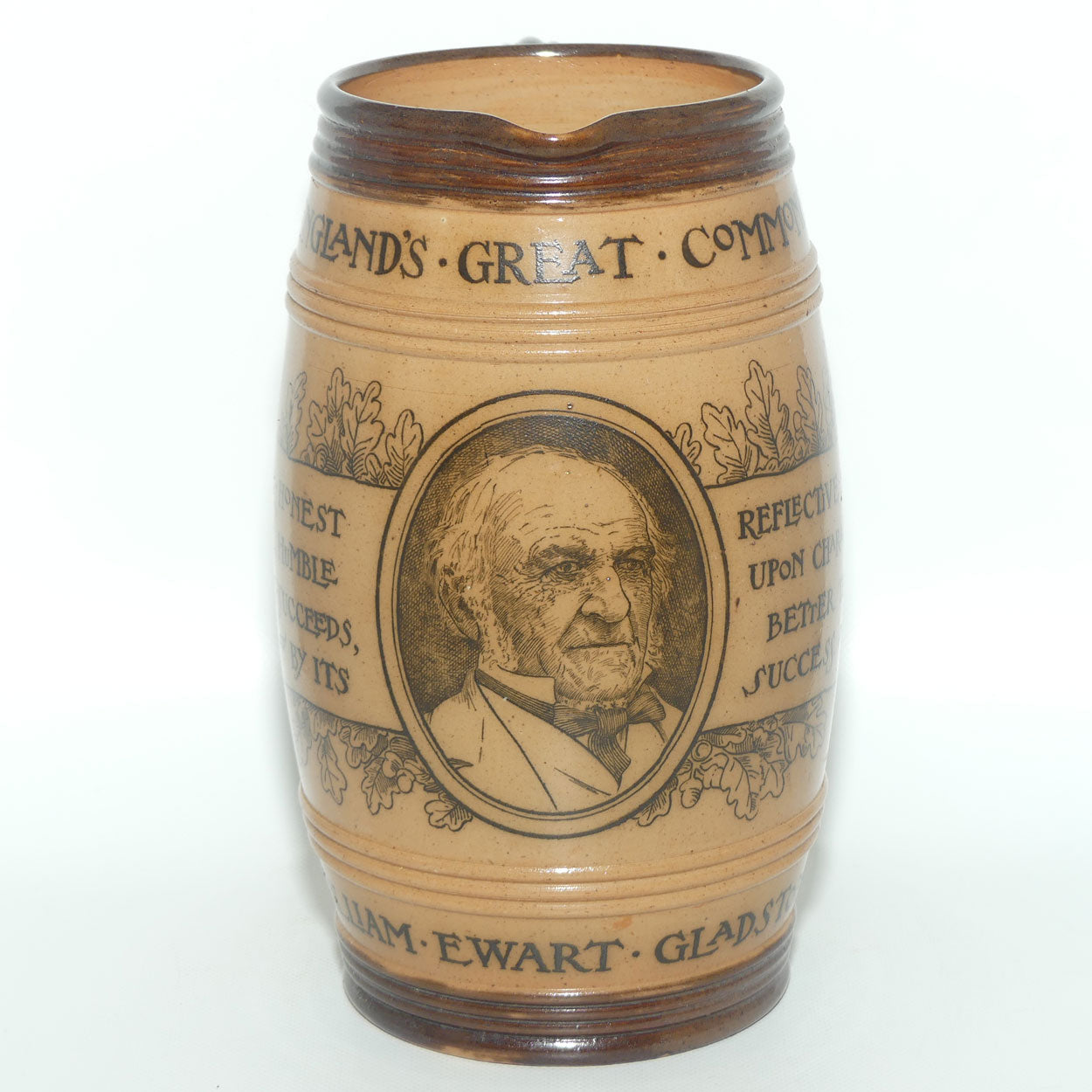 Doulton Lambeth William Ewart Gladstone | England's Great Commoner jug