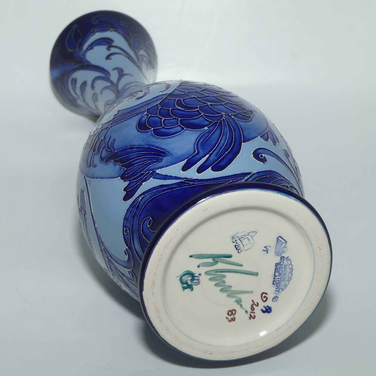 Moorcroft Glendair 81/14 vase | NE #83 | Gr graded