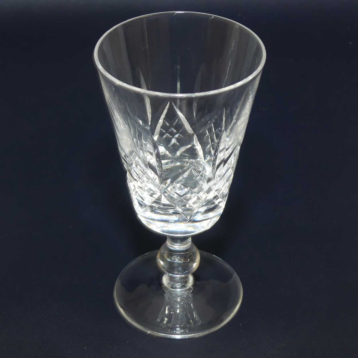 Stuart Crystal | Glengarry pattern | solo Wine glass | 100ml