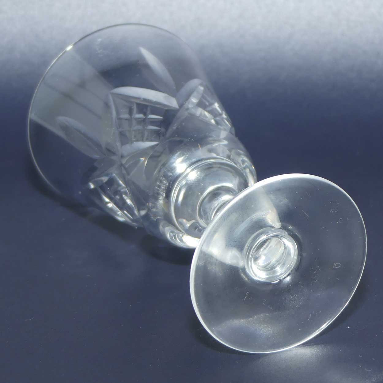 Stuart Crystal | Glengarry pattern | set 4 Liqueur or Port glasses | 50ml | #1