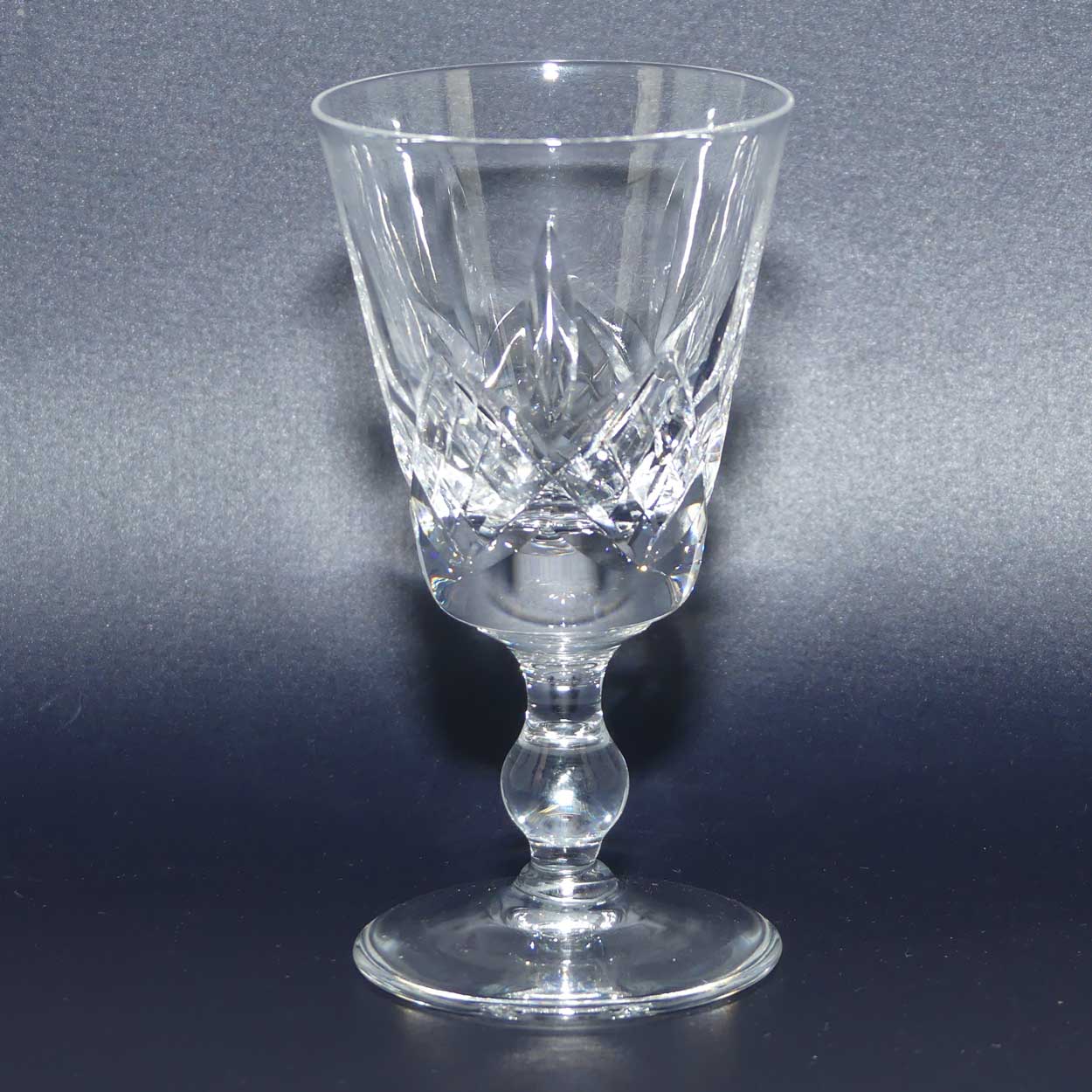 Stuart Crystal | Glengarry pattern | set 4 Liqueur or Port glasses | 50ml | #2