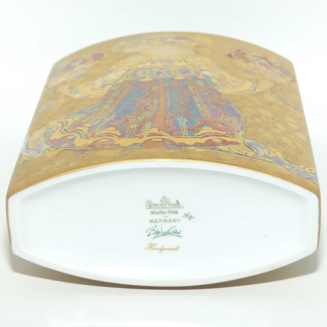 Rosenthal Studio Line Bjorn Wiinblad Scheherazade small letterbox vase