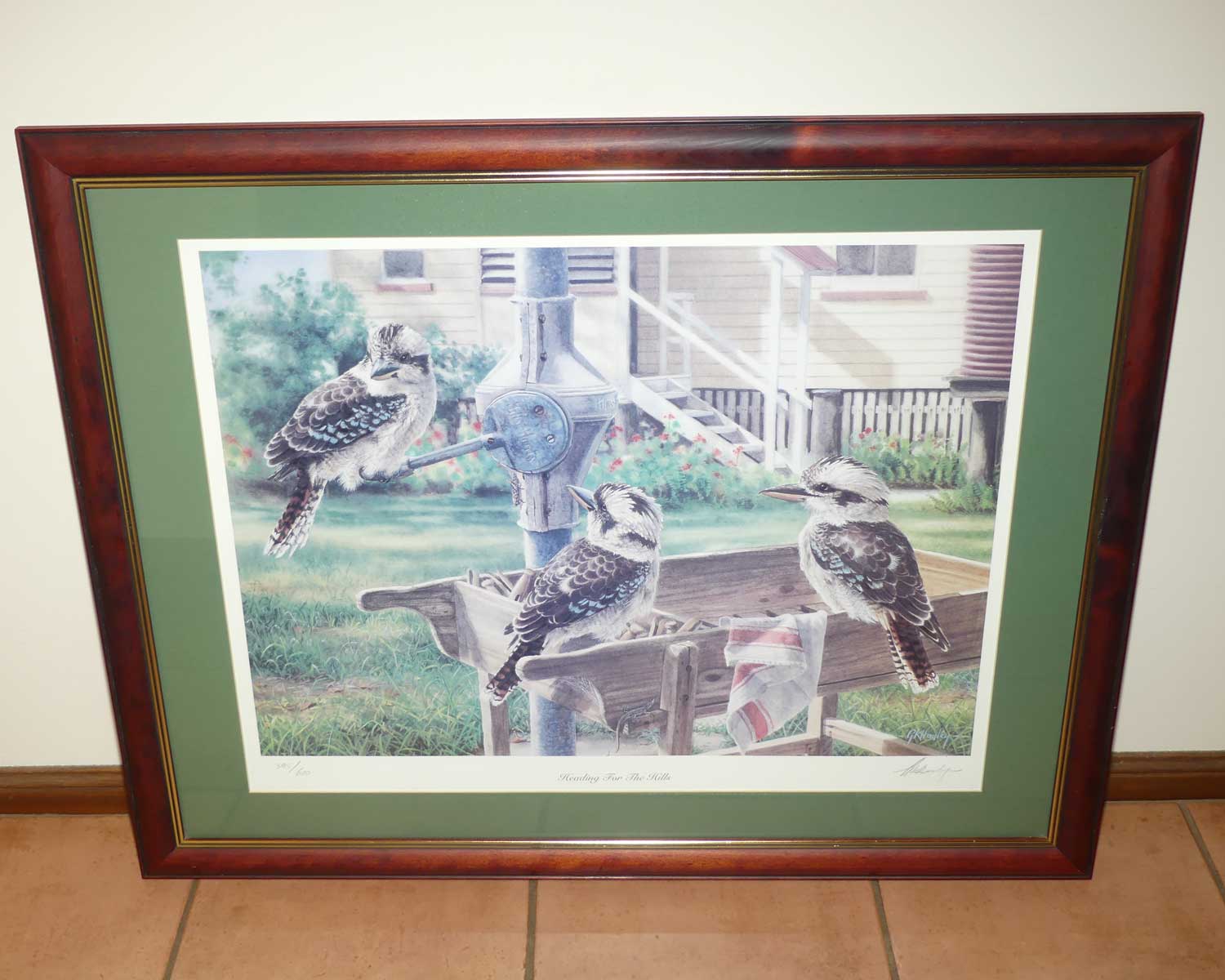 Gordon Hanley | Heading for the Hills framed print | LE 395/600 + Certificate of Authenticity